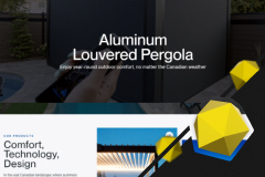 PPC for an aluminum pergola installation website